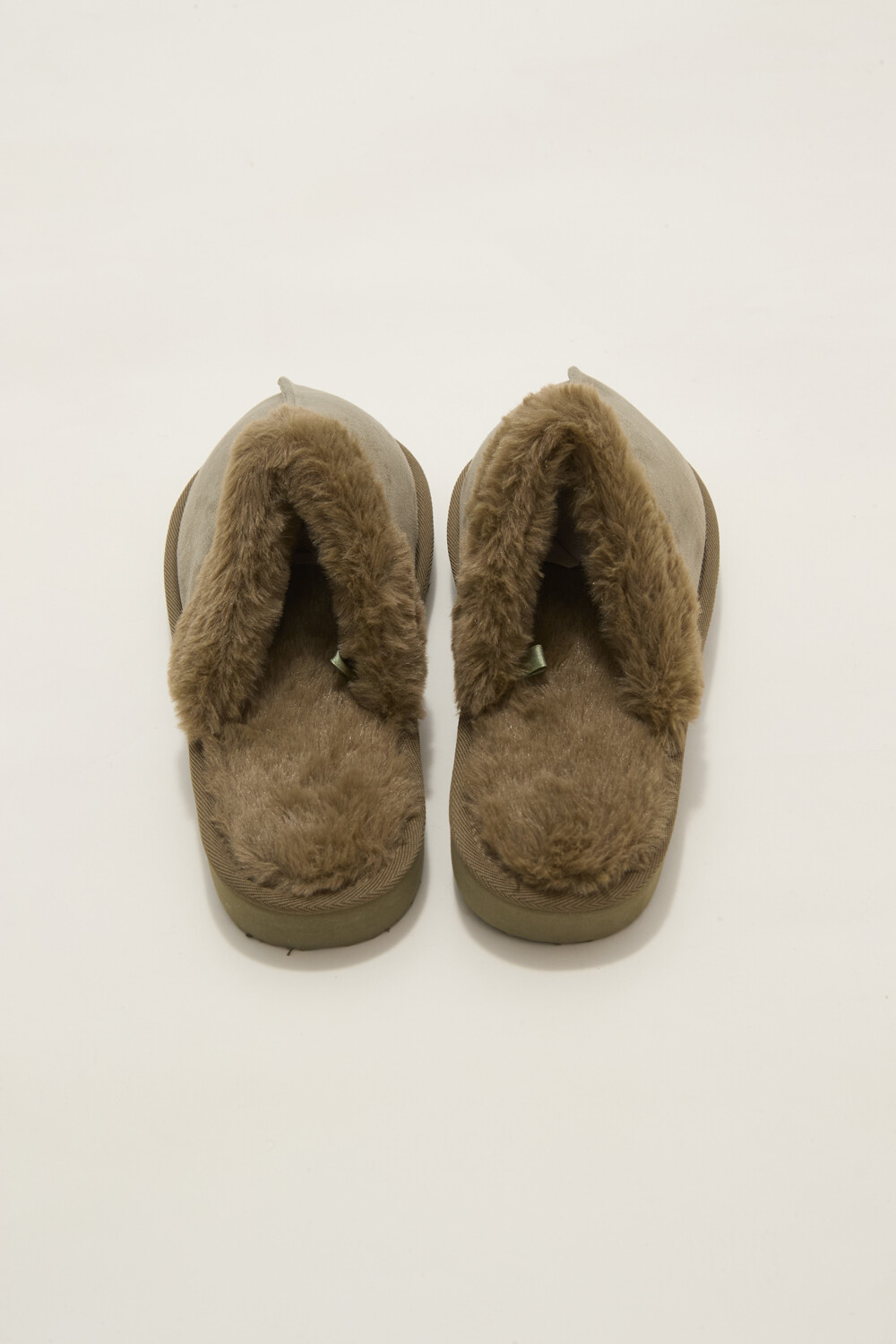 Pantuflas Pantusi Verde Grisaceo