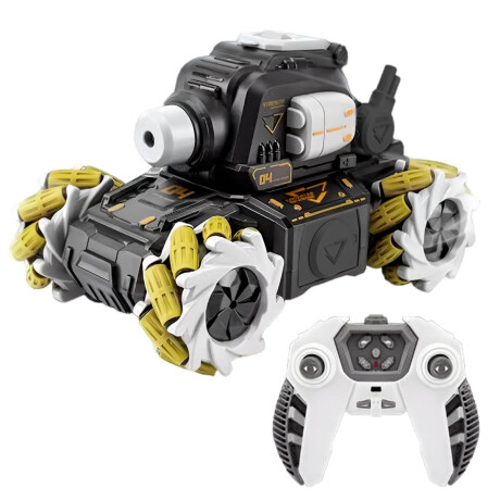 Tanque Auto Control Remoto Stunt4x4 Cañon Lanzador Jug030208
