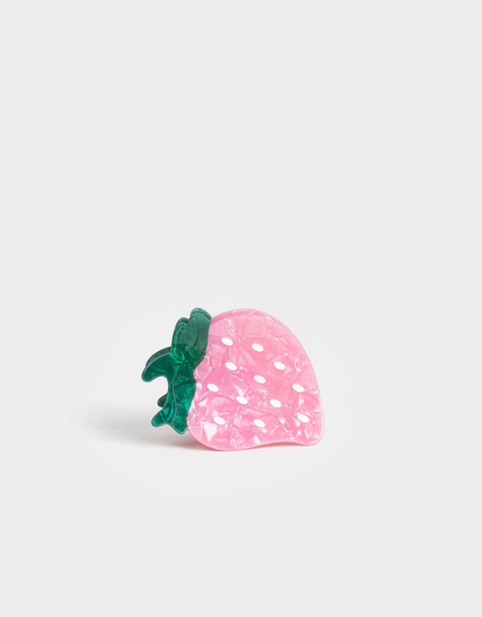 Broche Frutas - Rosa Bebe 