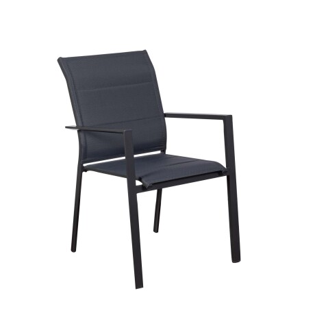 SILLA DE EXTERIOR ALUMINIO GRIS PORTOFINO