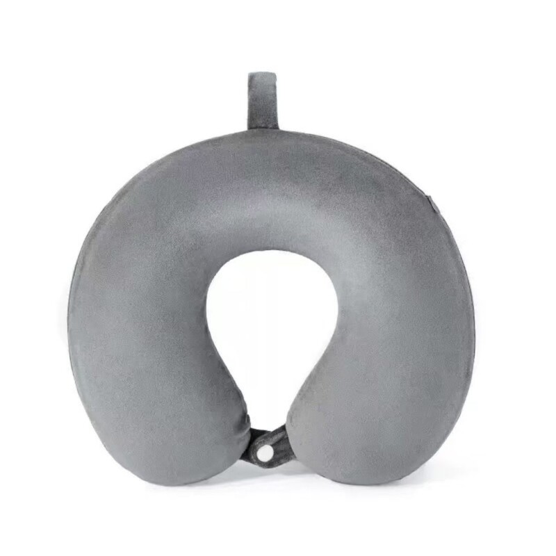 Almohada Ergonómica para Viaje con Memoria Grey