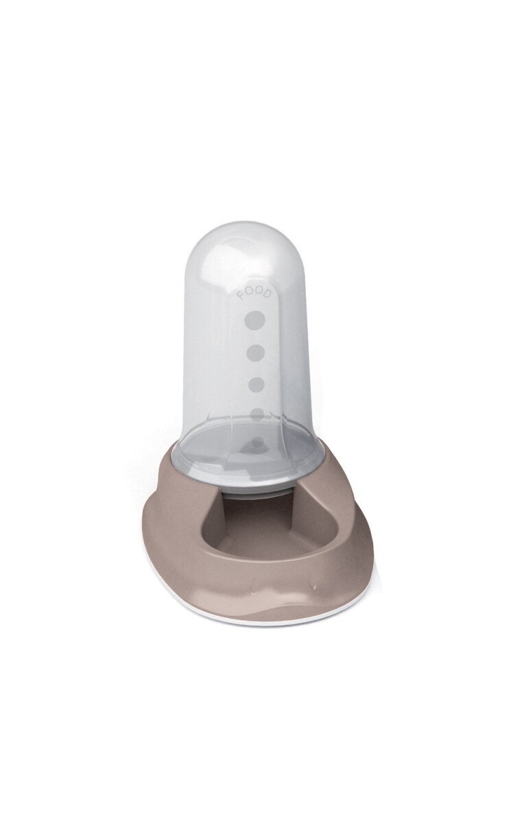 COMEDERO STEFANPLAST CHIC MULTIVERSE 0,8 LT GRIS PARDO 