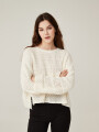 Sweater Laisa Marfil / Off White