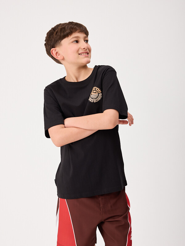 T-SHIRT REESE TEEN RUSTY Negro