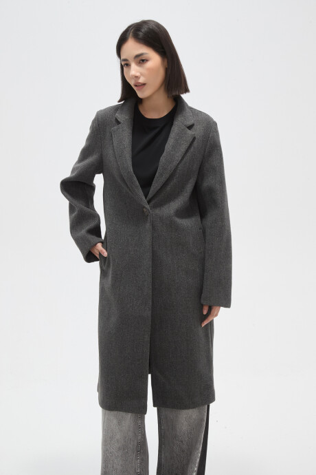 Tapado Weyral Gris Melange Oscuro