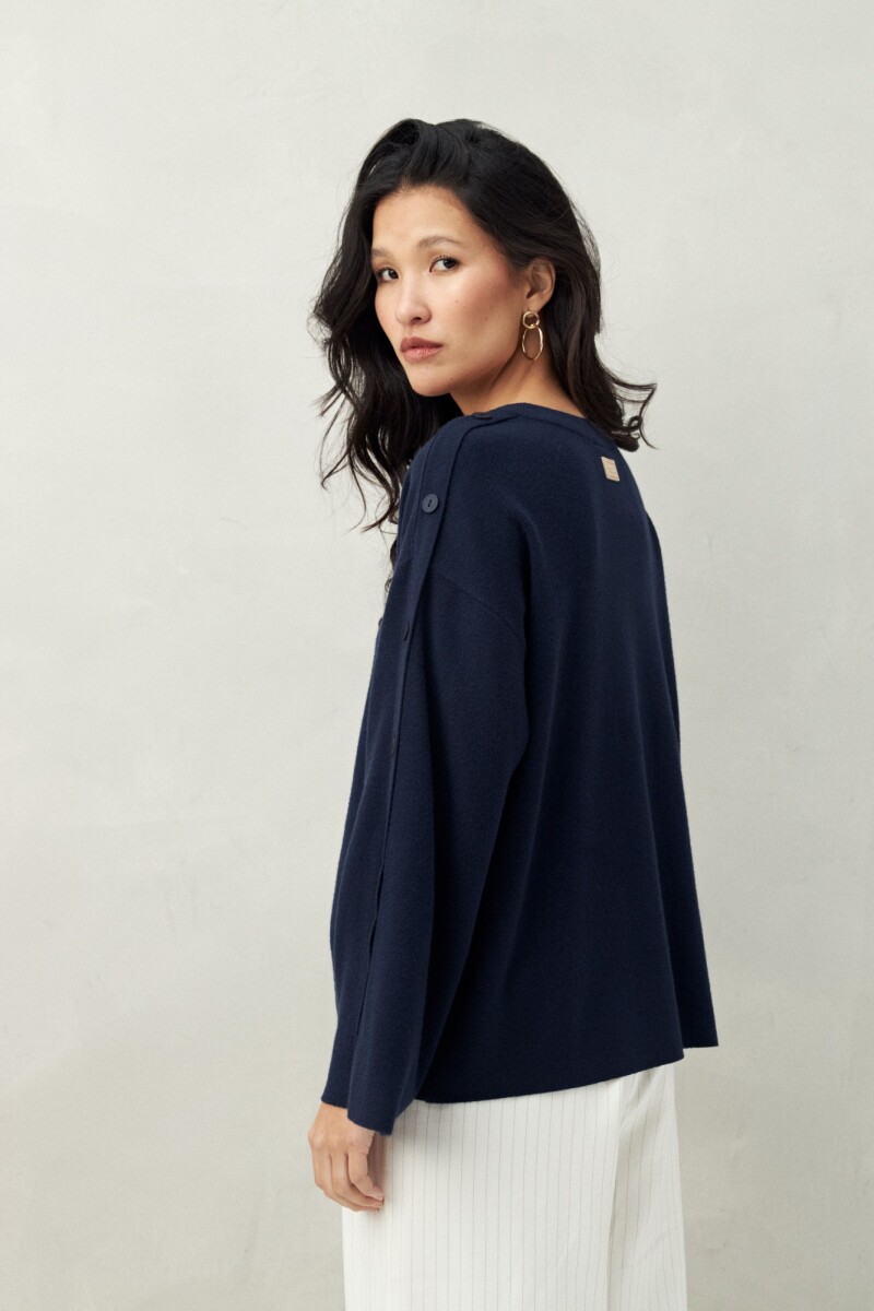 SWEATER PAQUITA Azul Marino