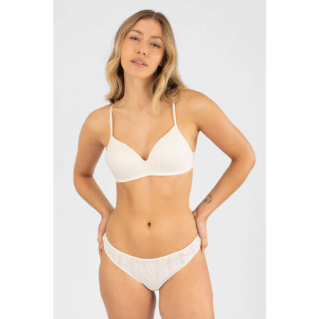 Soutiien triamgulo preformado lantana Blanco