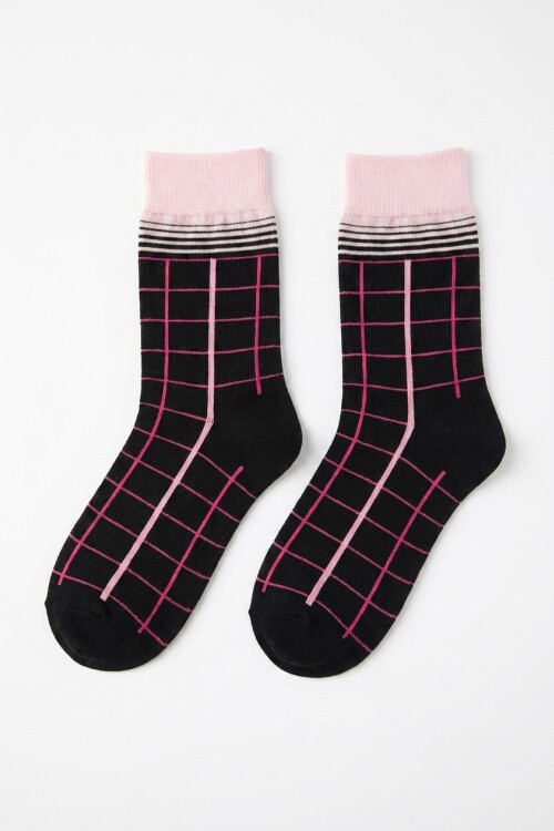 Medias geometric multicolor