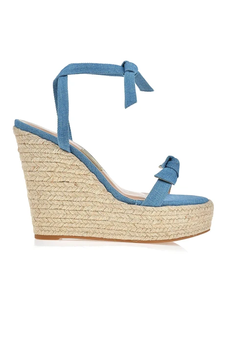 Plataforma Alta Sweet Tie Dye Celeste