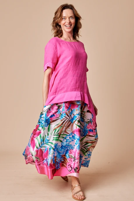 BLUSA MARTA Fucsia