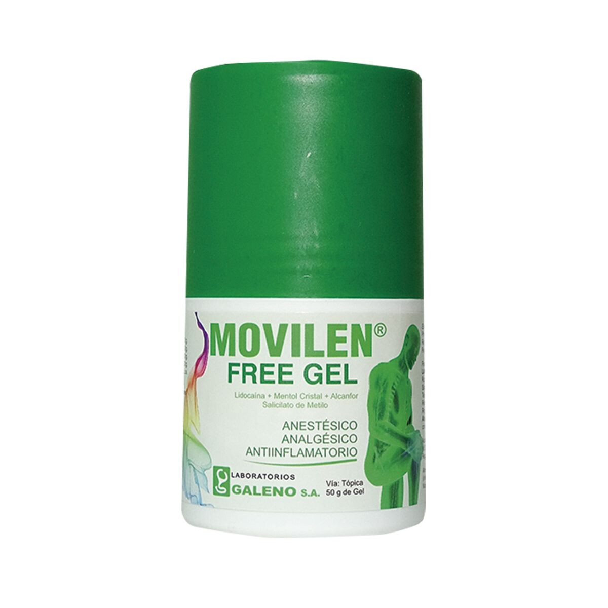MOVILEN FREE GEL ROLL-ON FR. X 50 GR. 