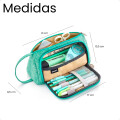 Estuche Cartuchera para Lápices Estudiante Escolar Verde