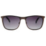 Lentes De Sol Bambu E Madeira Cuadrado - Unisex Gradiente/Marrón