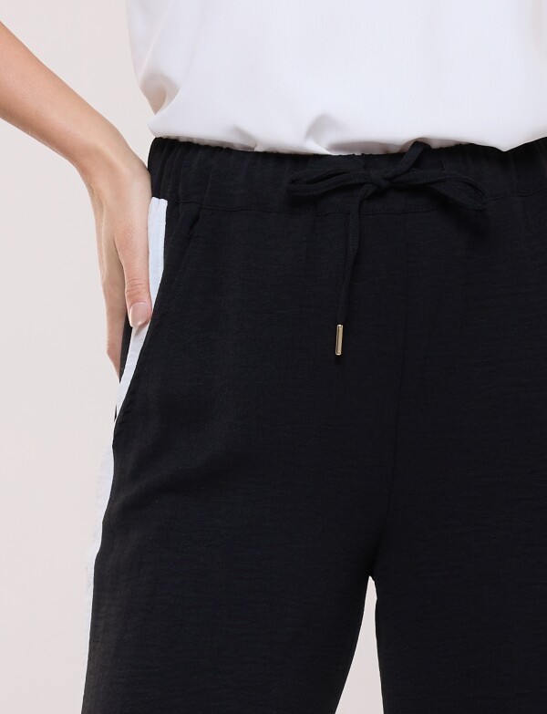 Pantalón Cordel NEGRO/BLANCO