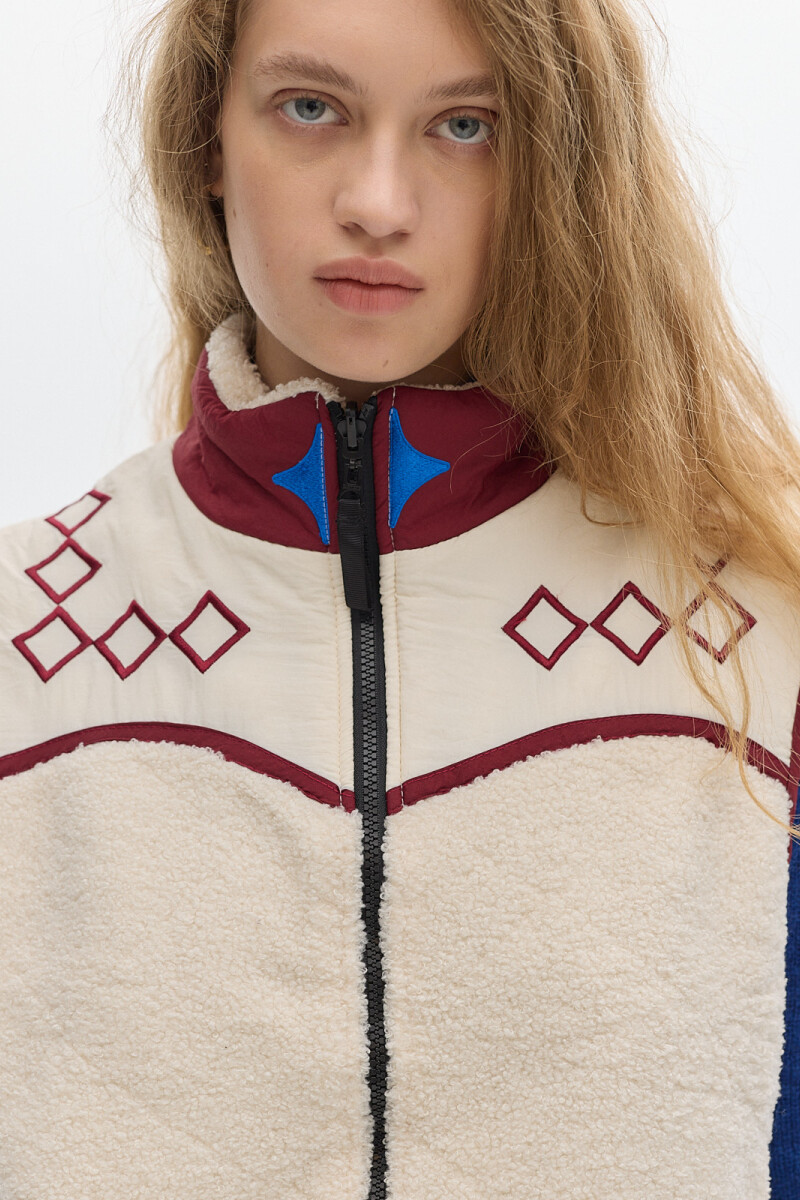 Chaleco Montana Crema