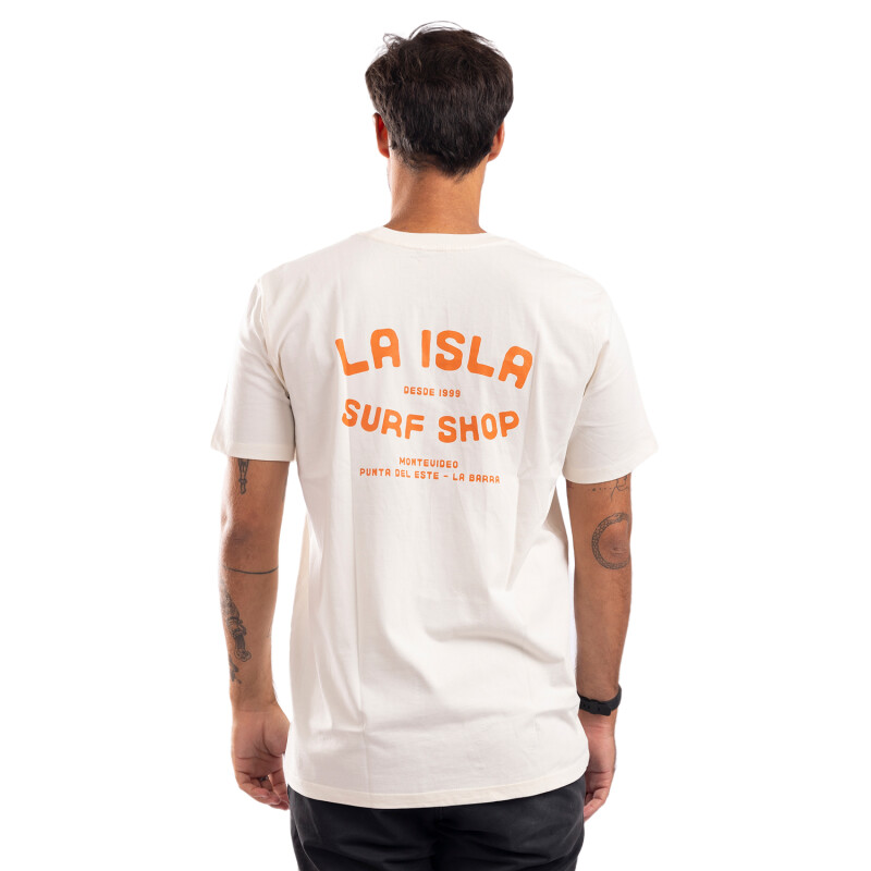Remera La Isla Logo - Vintage white Remera La Isla Logo - Vintage white