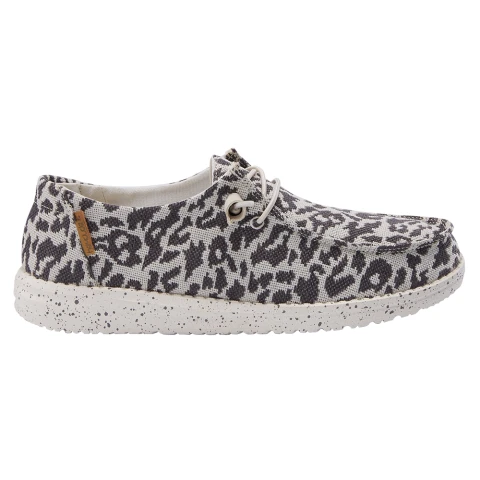 Wendy - Mujer Woven Cheetah Grey
