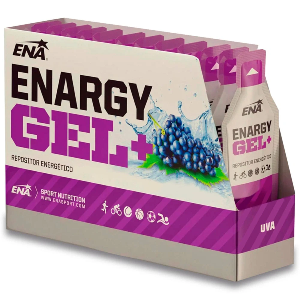 ENA GEL+ CAFEINA UVA UNID. X 32 UNID.