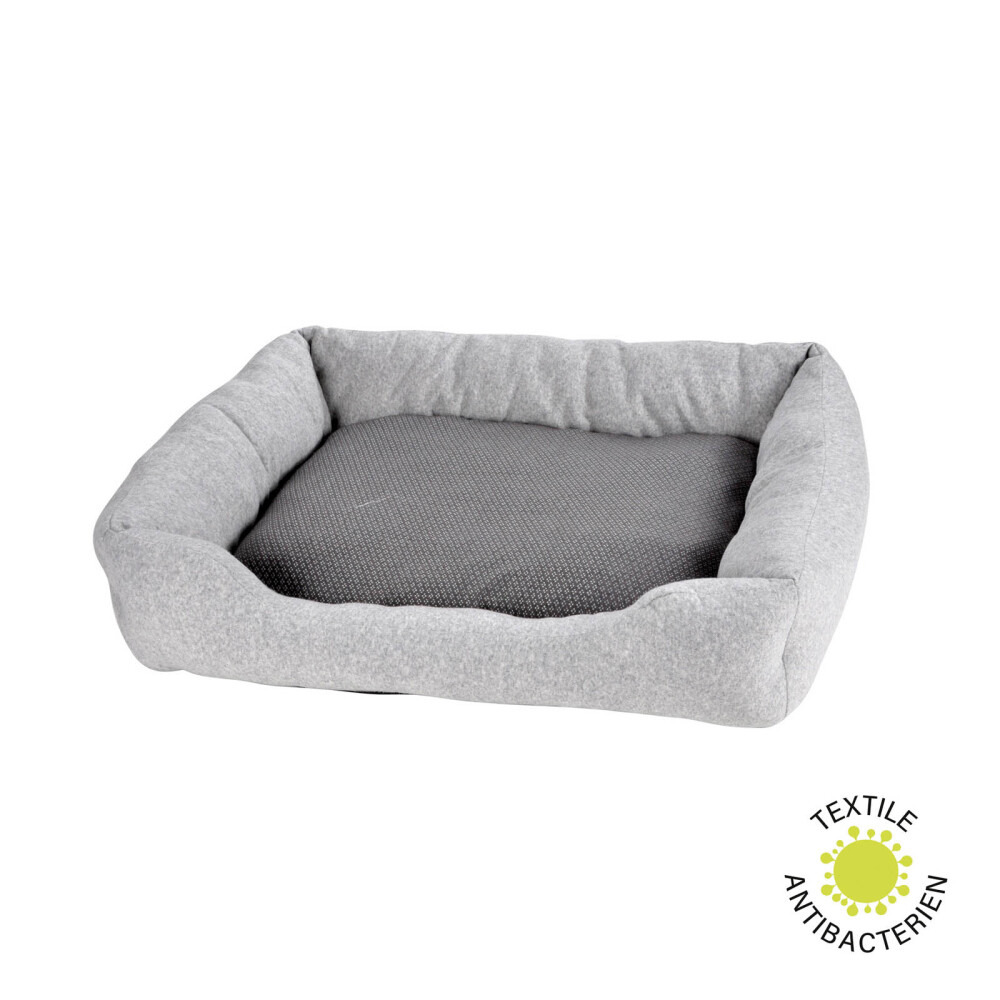 CAMA PARA MASCOTAS GRIS POLIESTER GRAPHENE