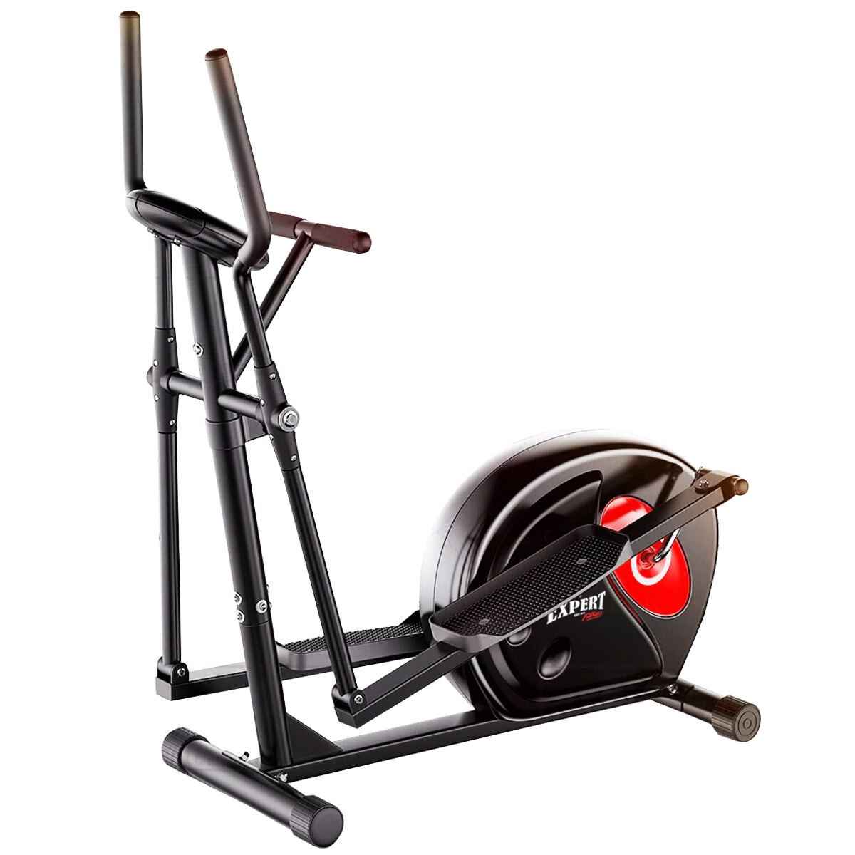 Bicicleta Elíptica Magnética Expert Fitness Caminador - Negro 