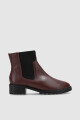 Bota caña baja Aitana Marrón
