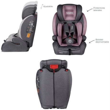 Butaca y Booster para auto Carestino Berlin de 9 a 36kg Verde
