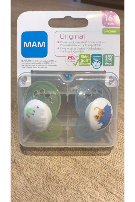 CHUPETE MAM AIR NIGHT 16+PACK X2 CHUPETE MAM AIR NIGHT 16+PACK X2
