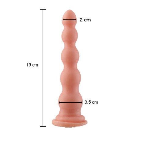 Dilatador Anal Inexpulsable XL Macizo Piel