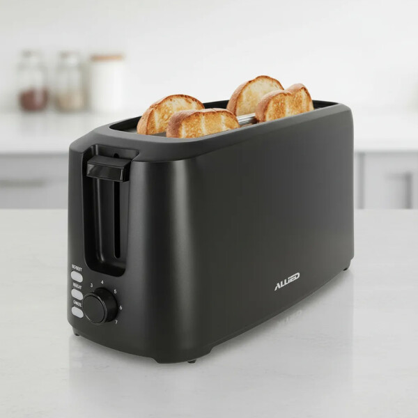 Tostadora De 4 Panes Eléctrica Allied Al-to4s 1450w TOSTADORA ALLIED AL-TO4S 4 PANES