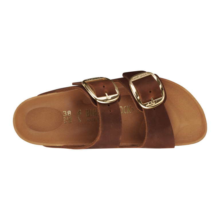 Arizona Big Buckle LEOI - Estrecha Cognac