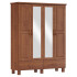 FINESTRA- ROPERO BRONZE 4 PUERTAS 2 CAJONES 1142TN FINESTRA- ROPERO BRONZE 4 PUERTAS 2 CAJONES 1142TN