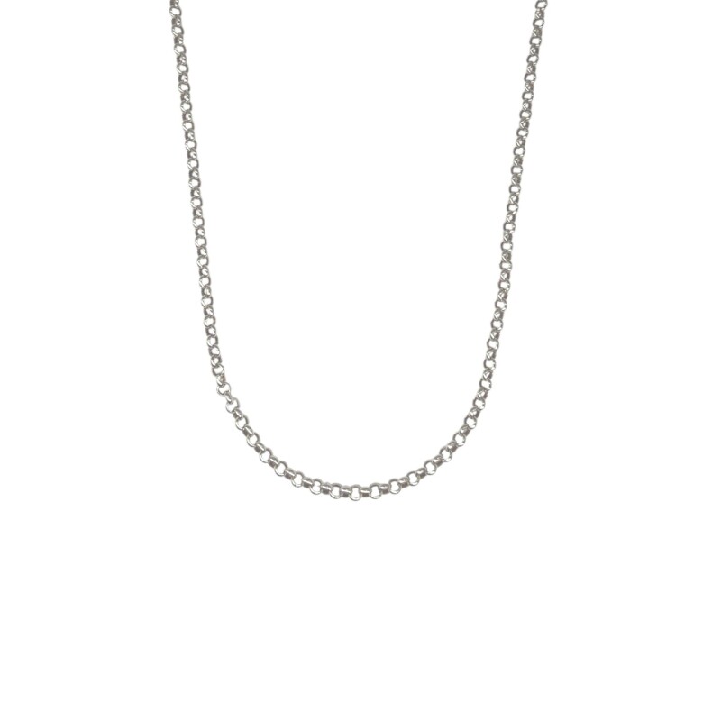 Cadena Rolo - Plata 925 - Sin Piedra - CD3484 sinpiedra