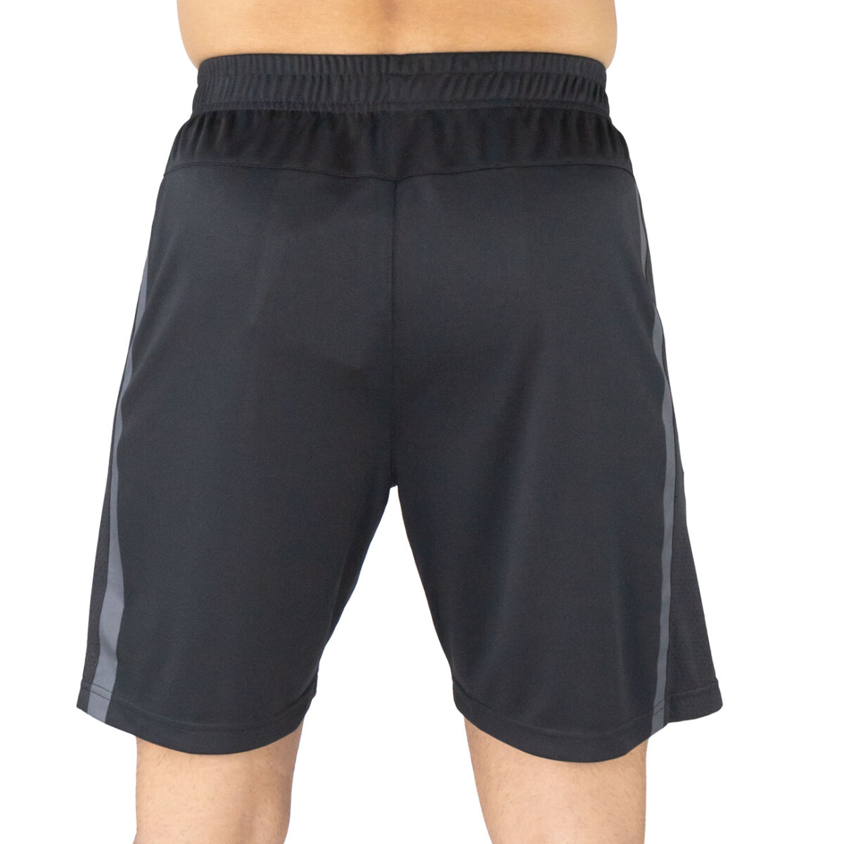 SHORT MEN POLY EVERLAST STRIPE 7 BK L - BK 