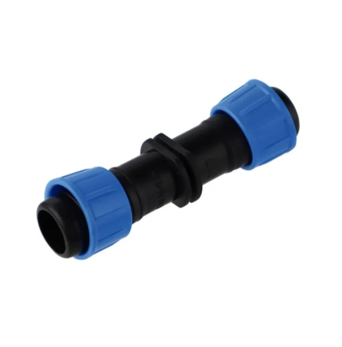 Unión para cinta de riego 17 mm 