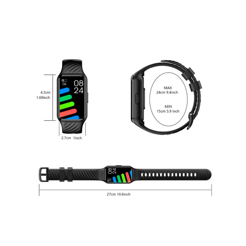 Smartwatch Blackview R10 color negro Smartwatch Blackview R10 Color Negro