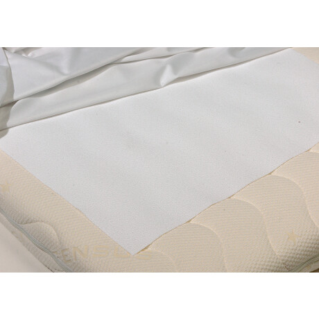 Sábana encimera franela imper ANITA 160x200 bl Blanco