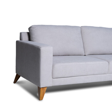 Rinconera Cagliari - Tela Microfibra - Chaise Derecho TC7214 (Hielo)