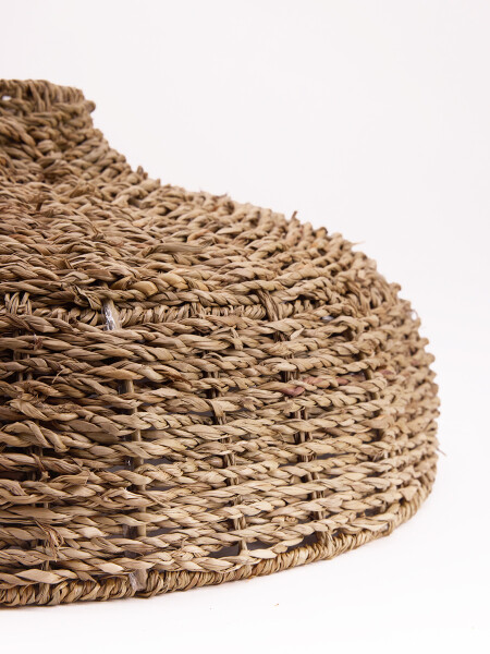 PANTALLA COLGANTE TEJIDA NATURAL