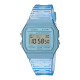 Reloj Casio de Dama y Caballero con correa transparente F-91WS -2DF