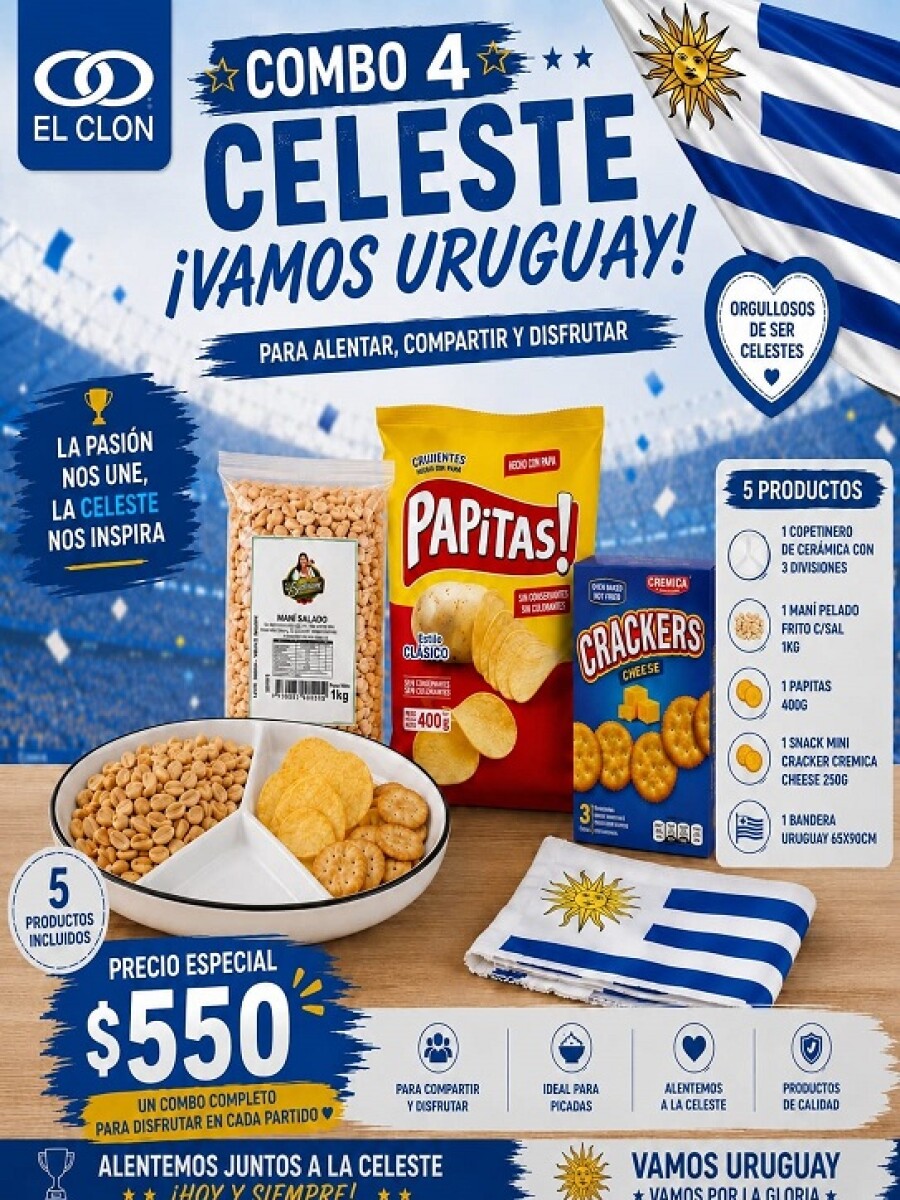 Combo Celeste Nº 
