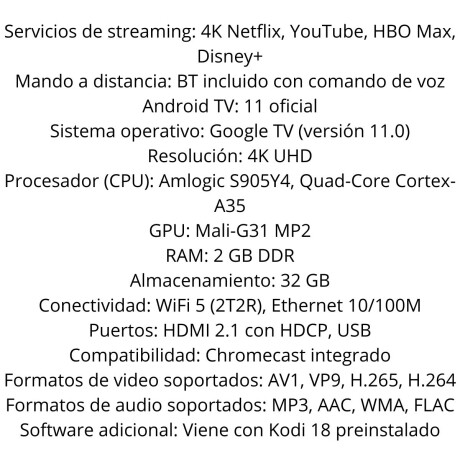 Google TV Dongle GD2 4k WiFi V01