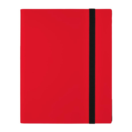 Carpeta con Elastico 9 Bolsillos - Roja Carpeta con Elastico 9 Bolsillos - Roja
