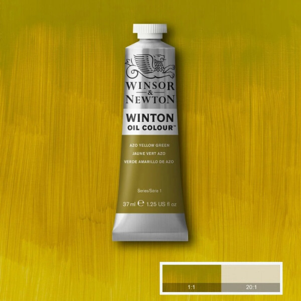 Óleo 37 ml - Winsor & Newton Verdes