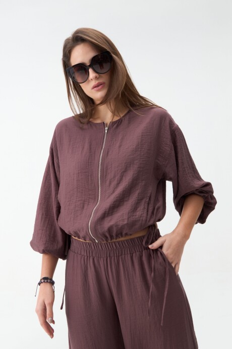 CAMPERA ELYRA Bordó