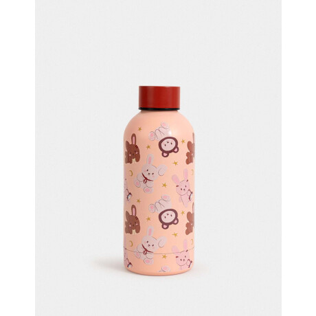 Botella De Acero Inoxidable De 350 Ml Rosa Claro