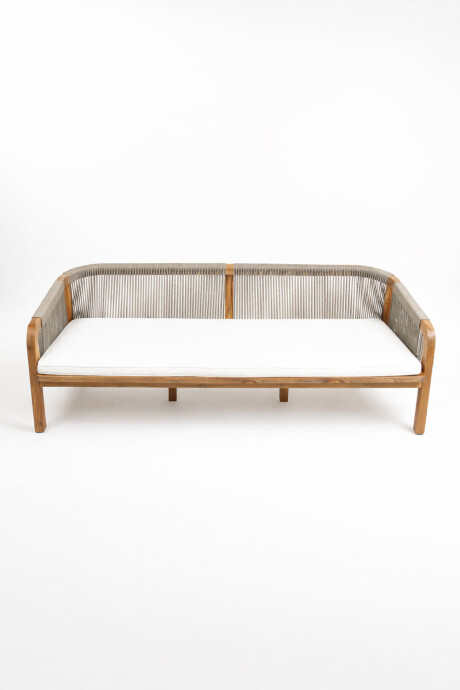 Sofá Evando 3 Cuerpos Gris