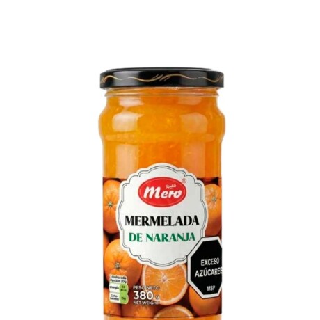 MERMELADA MERO (02) NARANJA 380g (VIDRIO) MERMELADA MERO (02) NARANJA 380g (VIDRIO)