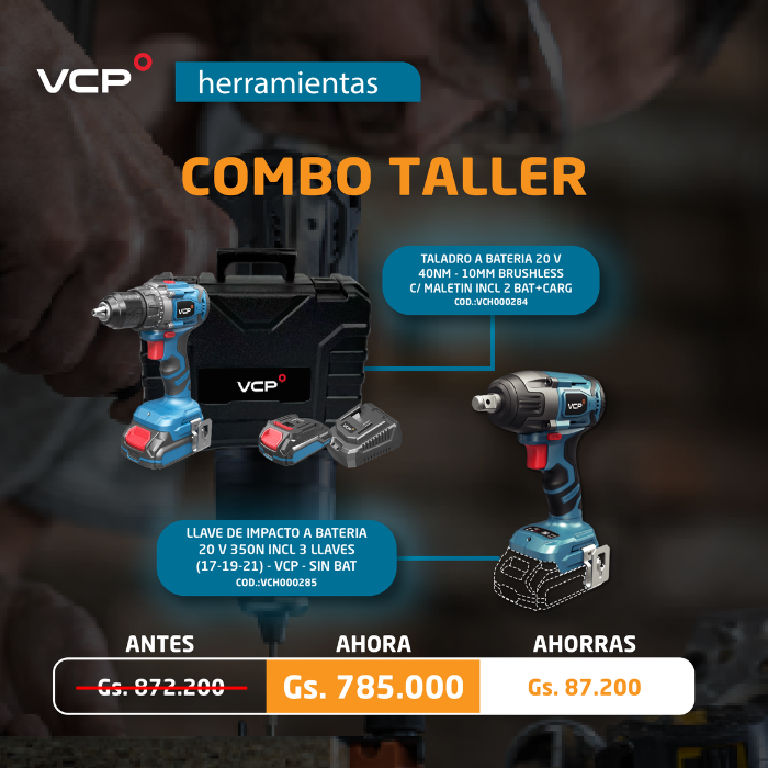 Combo 3 de herramientas