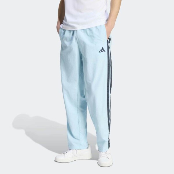 Pantalón Adidas Essentials 3 Rayas Azul