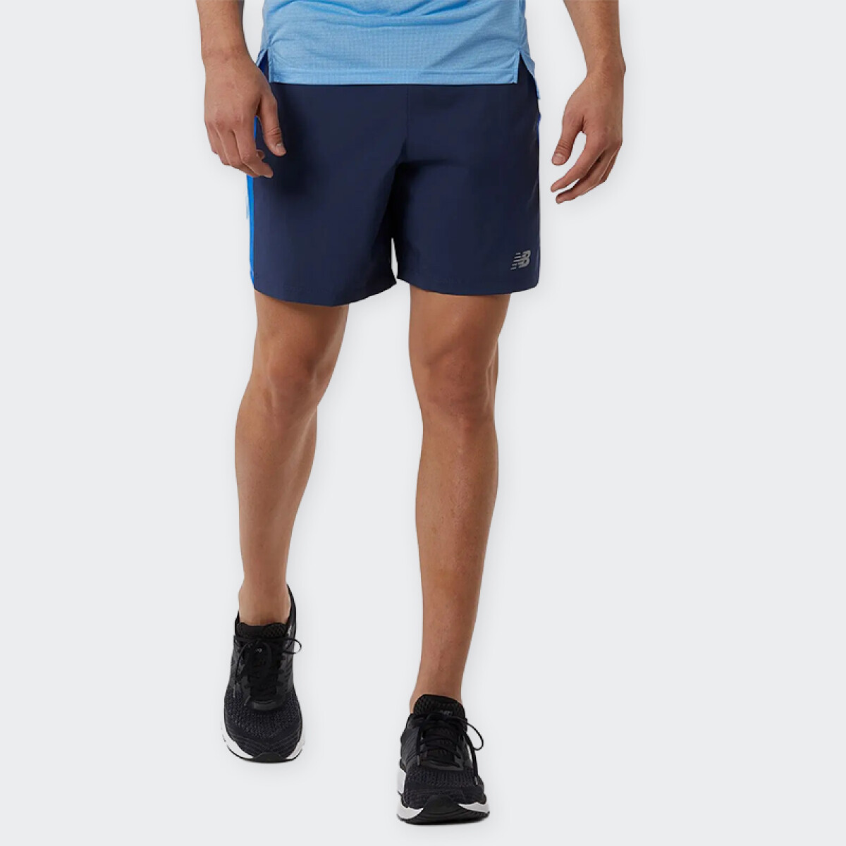 Short New Balance Accelerate - Azul 